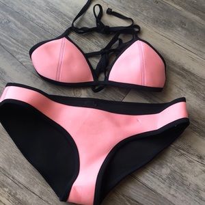 Pink Triangl Bikini